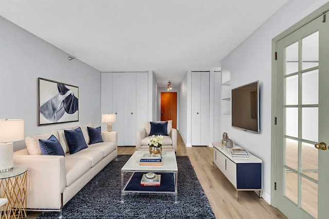 1122 N Clark St Unit 1710, Chicago, IL 60610 - living area with light wood finished floors