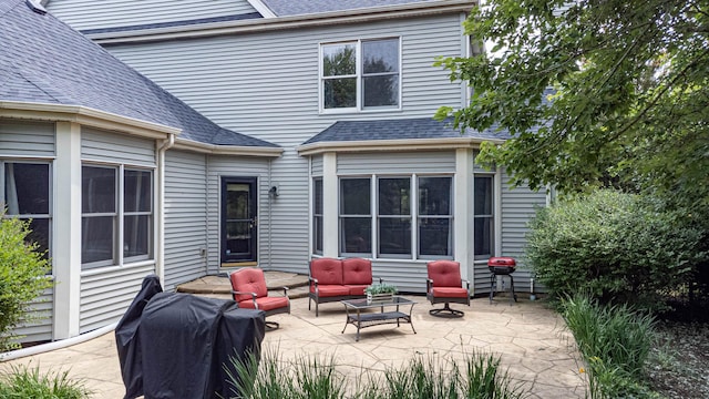 0S630 Hubbard Pl, Geneva, IL 60134 - view of patio / terrace with outdoor lounge area and grilling area