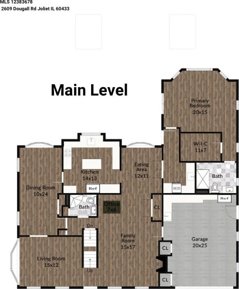2609 Dougall Rd, Joliet, IL 60433 - room layout