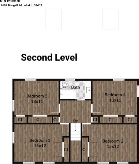 2609 Dougall Rd, Joliet, IL 60433 - view of floor plan / room layout