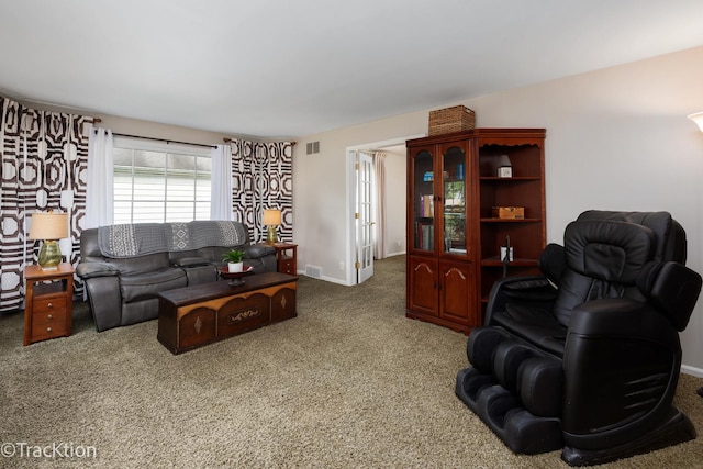 2609 Dougall Rd, Joliet, IL 60433 - carpeted living area with baseboards