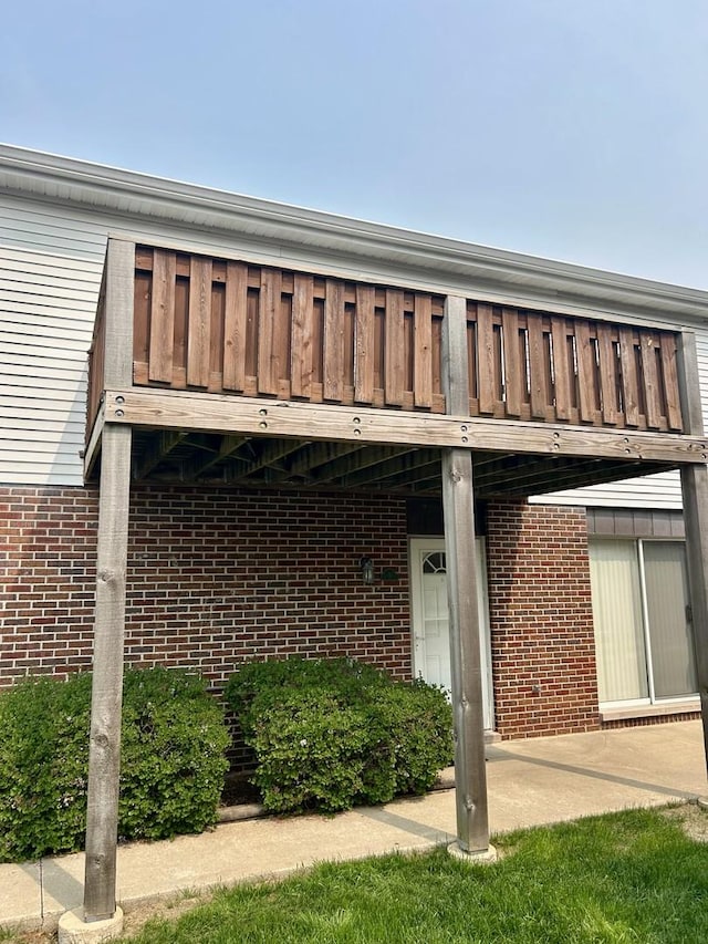 19510 116th Ave Unit D, Mokena, IL 60448 - exterior view of brick siding