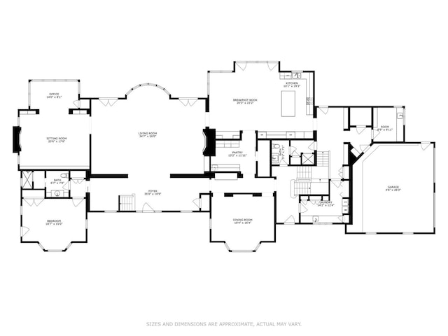 floor plan / room layout