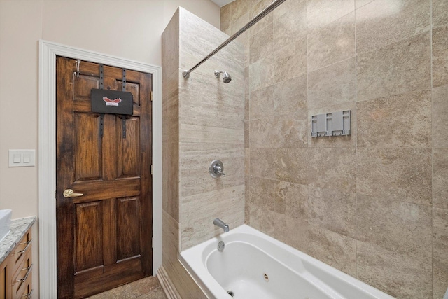 7510 Lorel Ave, Burbank, IL 60459 - bathroom with a combined bath / shower with jetted tub and vanity