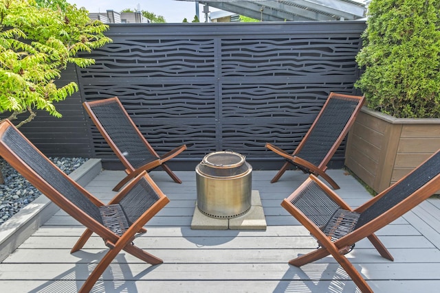 1615 N Wolcott Ave Unit 204, Chicago, IL 60622 - view of deck