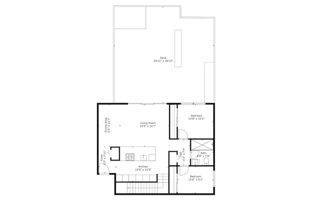 1615 N Wolcott Ave Unit 204, Chicago, IL 60622 - property floor plan