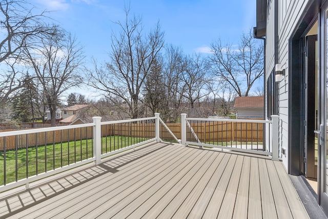299 Cottage Ave, Glen Ellyn, IL 60137 - view of wooden deck