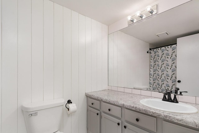 1068 Ashley Ct N Unit 2A, Lockport, IL 60441 - bathroom featuring toilet and vanity