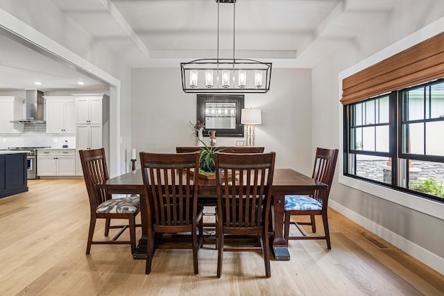 4203 Curtis Meadow Dr, Champaign, IL 61822 - dining space with light wood finished floors, healthy amount of natural light, a tray ceiling, and recessed lighting