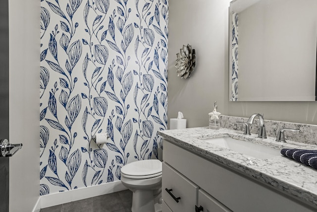 4203 Curtis Meadow Dr, Champaign, IL 61822 - bathroom with vanity, tile patterned floors, and curtained shower