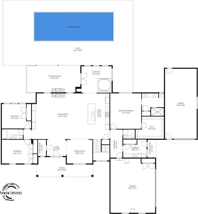 4203 Curtis Meadow Dr, Champaign, IL 61822 - view of property floor plan