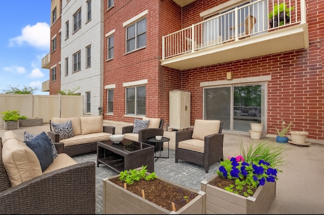 965 Rogers St Unit 208, Downers Grove, IL 60515 - patio / terrace featuring an outdoor hangout area and a patio
