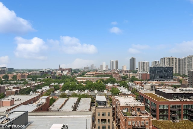 230 W Division St Unit 1208, Chicago, IL 60610 - aerial view of skyline