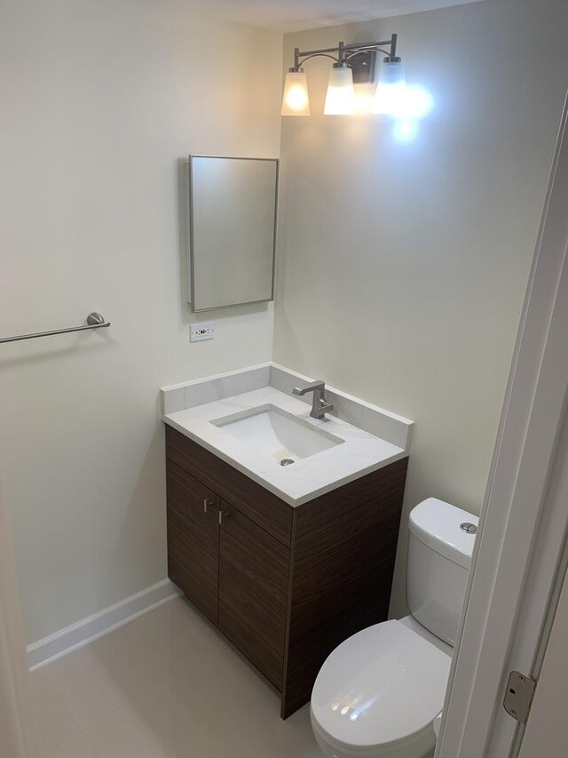245 Park Ln Unit 208, Palatine, IL 60074 - bathroom with vanity and toilet
