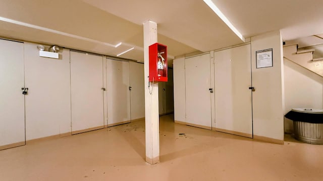 3161 Paris Ave N Unit 104, River Grove, IL 60171 - finished basement with stairway