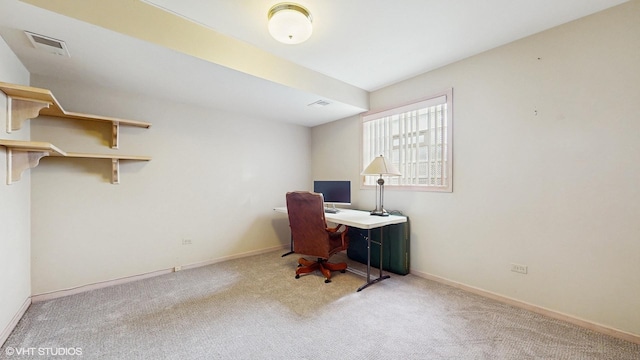 2443 Maple St, River Grove, IL 60171 - carpeted home office with baseboards