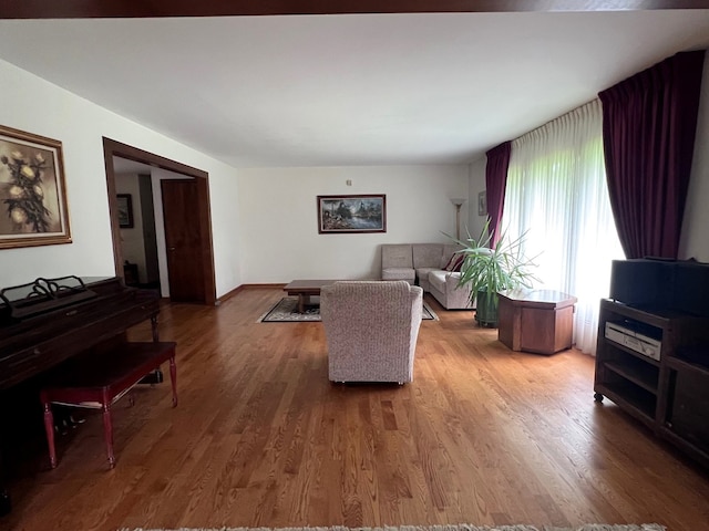 38W361 Binnie Rd, Dundee, IL 60118 - living room featuring wood finished floors