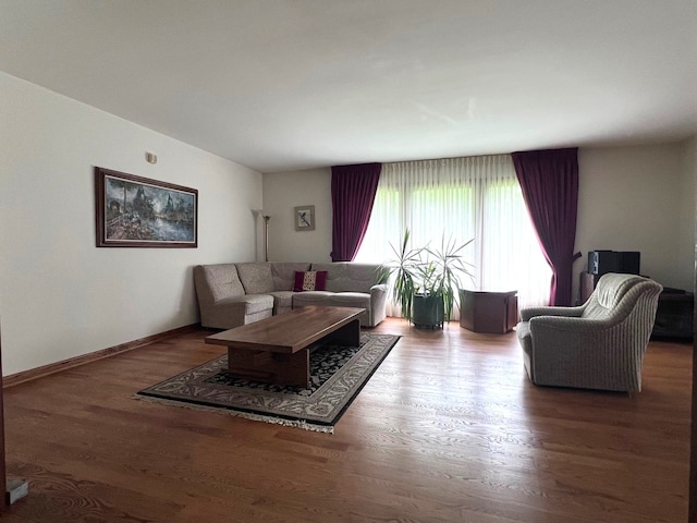 38W361 Binnie Rd, Dundee, IL 60118 - living area with wood finished floors and baseboards
