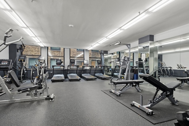 740 S Federal St Unit 301, Chicago, IL 60605 - view of workout area