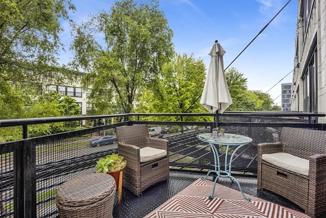 1110 W 15th St Unit 228, Chicago, IL 60608 - view of balcony