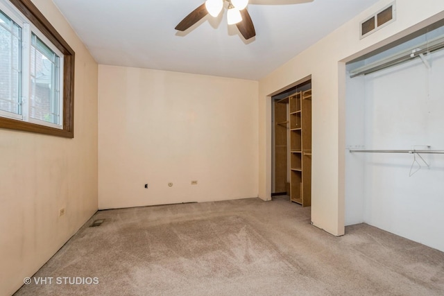 9335 Odell Ave, Bridgeview, IL 60455 - unfurnished bedroom with carpet flooring and ceiling fan