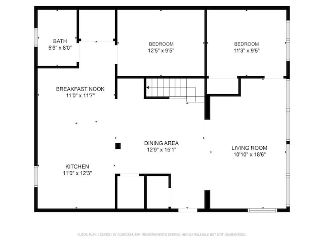 5110 W Lake Shore Dr, Wonder Lake, IL 60097 - view of room layout