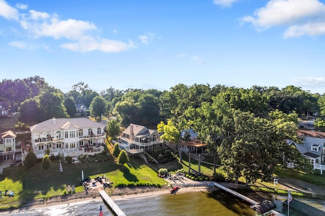 5110 W Lake Shore Dr, Wonder Lake, IL 60097 - view from above of property