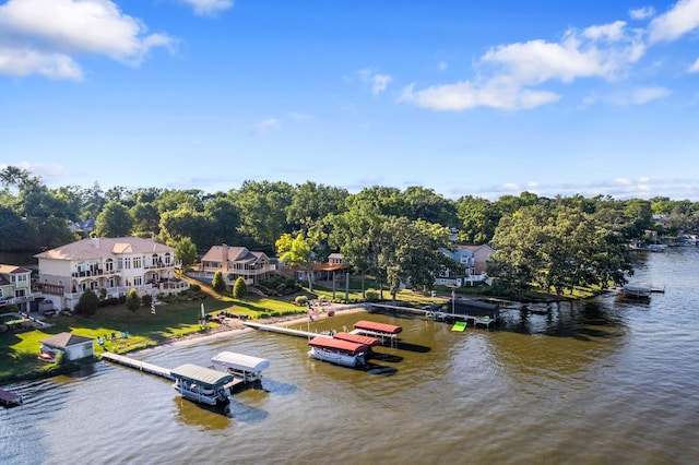 5110 W Lake Shore Dr, Wonder Lake, IL 60097 - aerial view of a nearby body of water