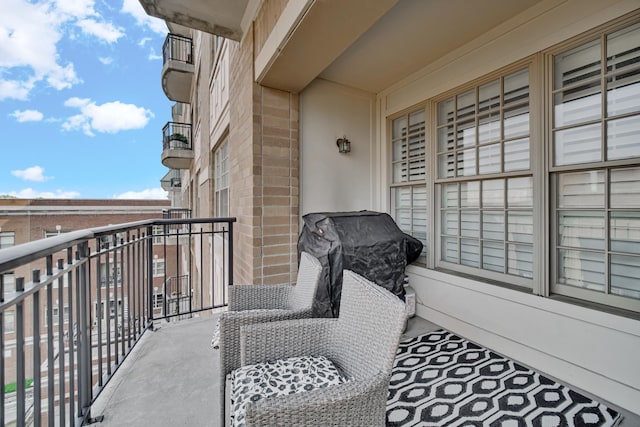 50 N Plum Grove Rd Unit 502E, Palatine, IL 60067 - balcony with area for grilling