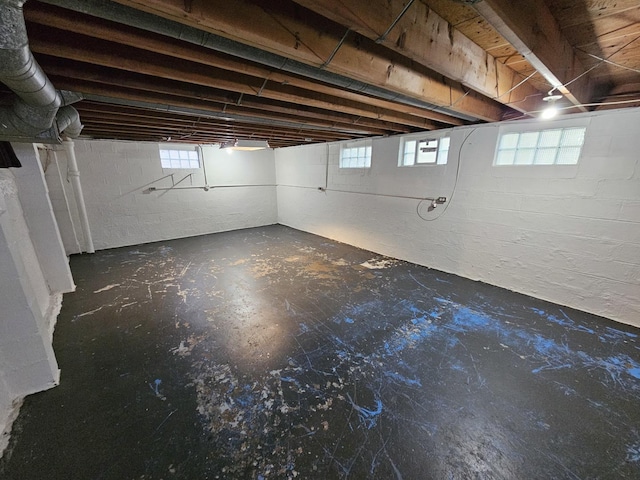 1311 N Neil St, Champaign, IL 61820 - basement featuring healthy amount of natural light