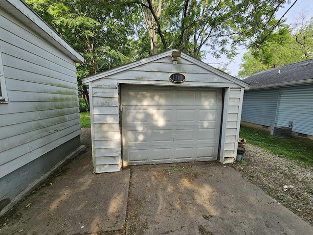 1311 N Neil St, Champaign, IL 61820 - detached garage with driveway and central AC