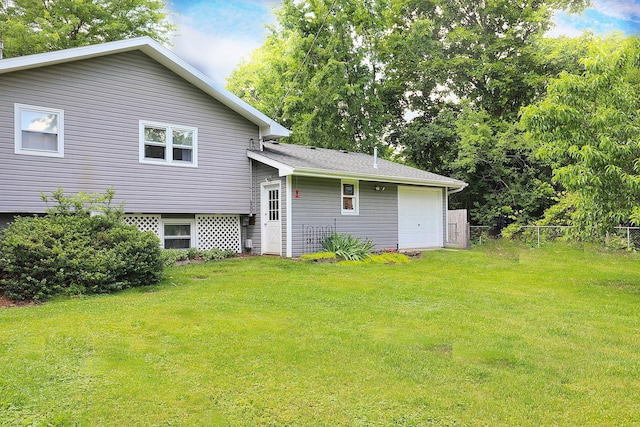 1N485 Neltnor Blvd, West Chicago, IL 60185 - back of house with an attached garage