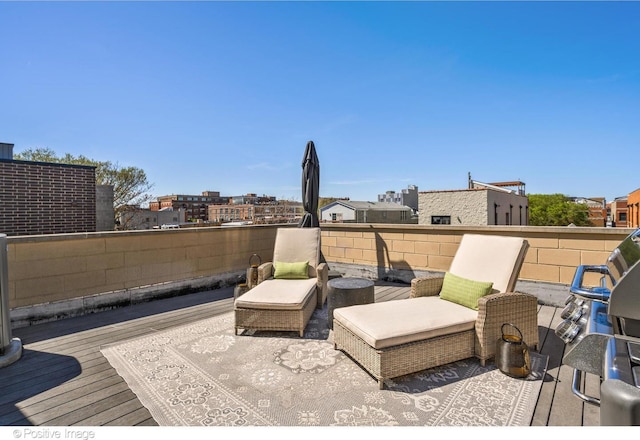 912 W Barry Ave Unit 3, Chicago, IL 60657 - view of wooden deck