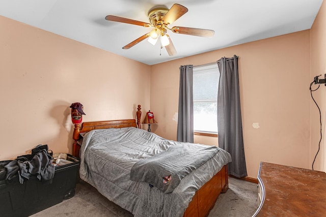 2105 Sanford Ave, New Lenox, IL 60451 - bedroom featuring light colored carpet and ceiling fan