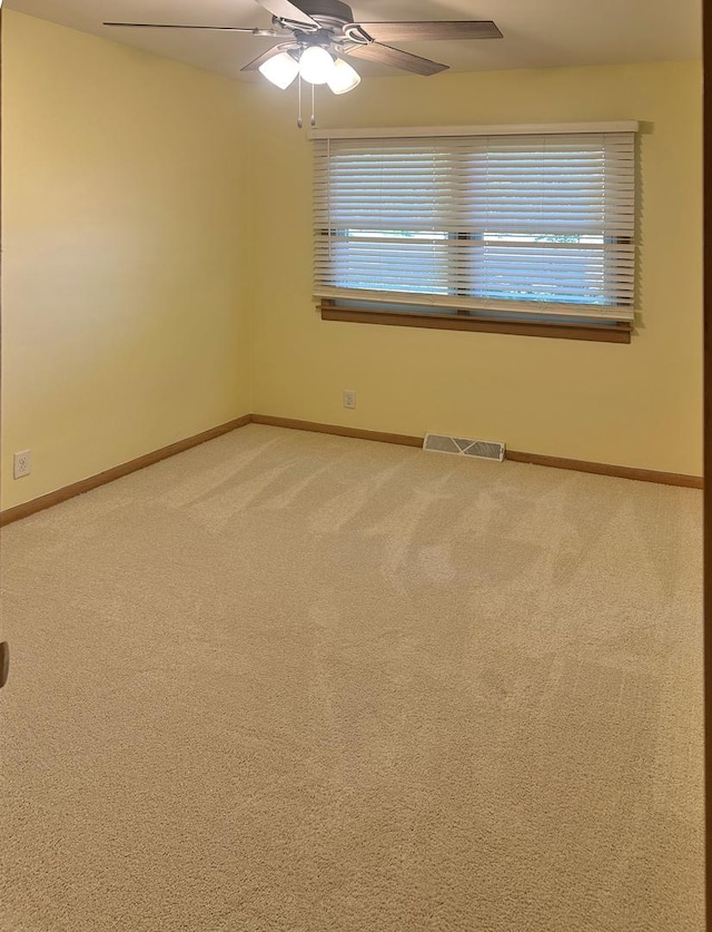 241 N Somonauk Rd, Cortland, IL 60112 - carpeted spare room with ceiling fan, healthy amount of natural light, and baseboards