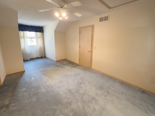 503 Shagbark Dr Unit 503, Elgin, IL 60123 - carpeted spare room featuring a ceiling fan and a textured ceiling