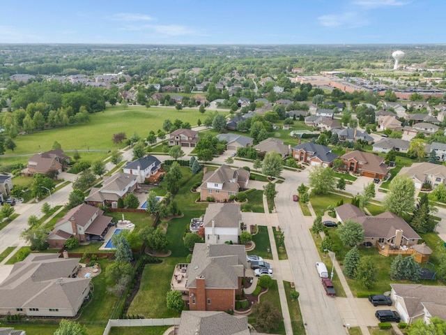18210 W Winds Ln, Orland Park, IL 60467 - aerial view of property's location with nearby suburban area