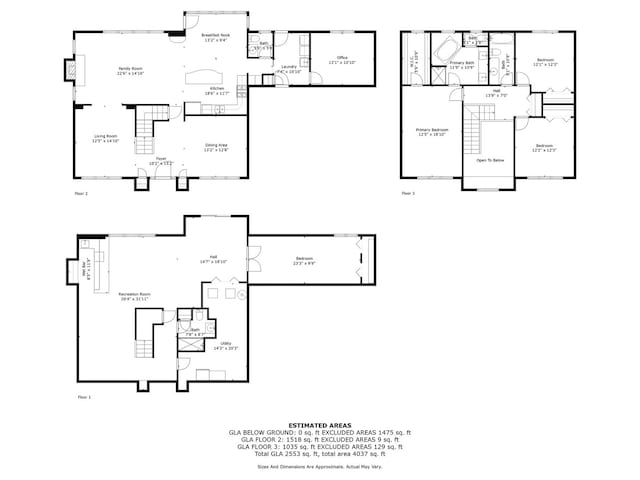 18210 W Winds Ln, Orland Park, IL 60467 - home floor plan