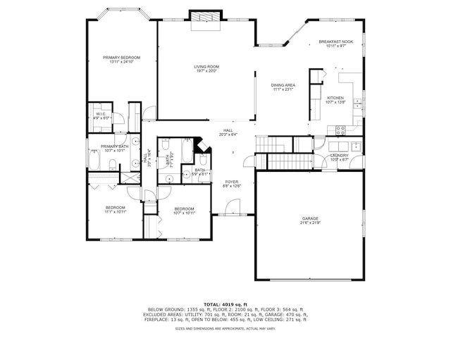 1144 W Trinity Dr, Addison, IL 60101 - home floor plan