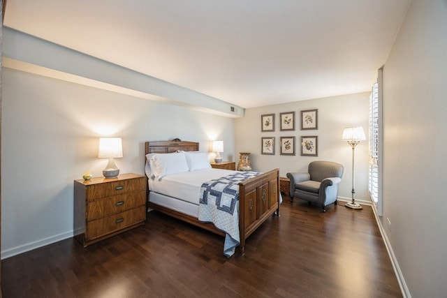 1419 Bonnie Brae Pl Unit 3B, River Forest, IL 60305 - bedroom with dark wood-type flooring