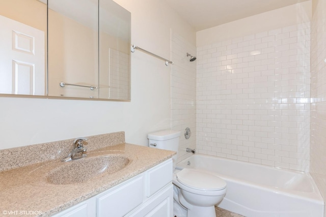 516 N Wilke Rd Unit 105, Palatine, IL 60074 - full bath featuring toilet, vanity, and shower / tub combination