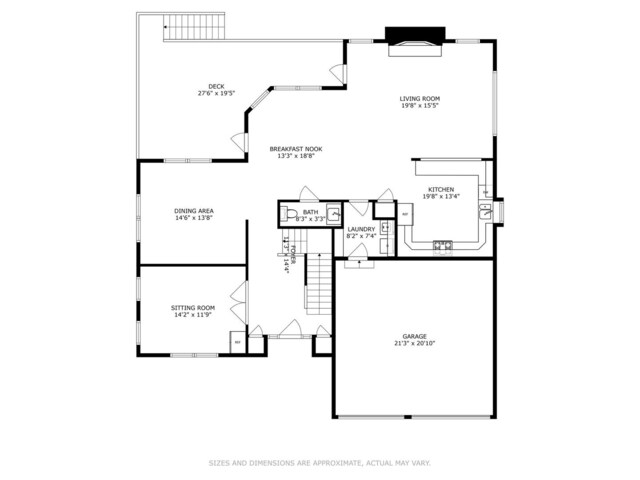 131 N Wilmette Ave, Westmont, IL 60559 - home floor plan