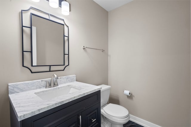 1944 Sundrop Ct Unit 0, Bartlett, IL 60103 - bathroom featuring toilet, baseboards, and vanity