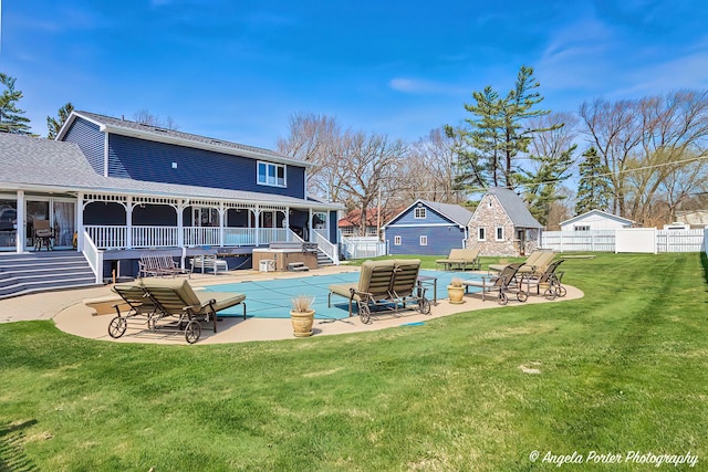 41653 N Lotus Ave, Antioch, IL 60002 - rear view of house featuring a patio area and stairway