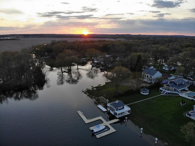 41653 N Lotus Ave, Antioch, IL 60002 - aerial view of a large body of water