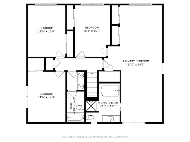 1014 Douglas Ave, Flossmoor, IL 60422 - home floor plan