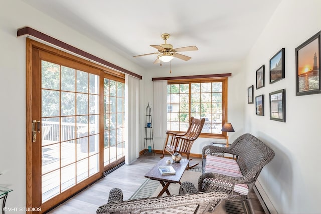 1014 Douglas Ave, Flossmoor, IL 60422 - living room featuring light wood-style flooring