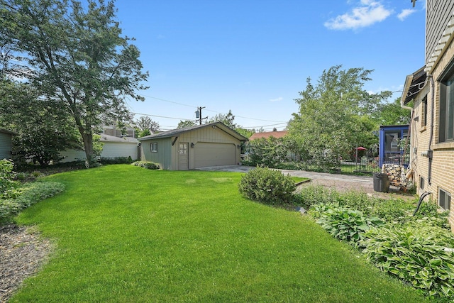 734 Forest Rd, La Grange Park, IL 60526 - rear view of property with a chimney, a yard, brick siding, and central air condition unit