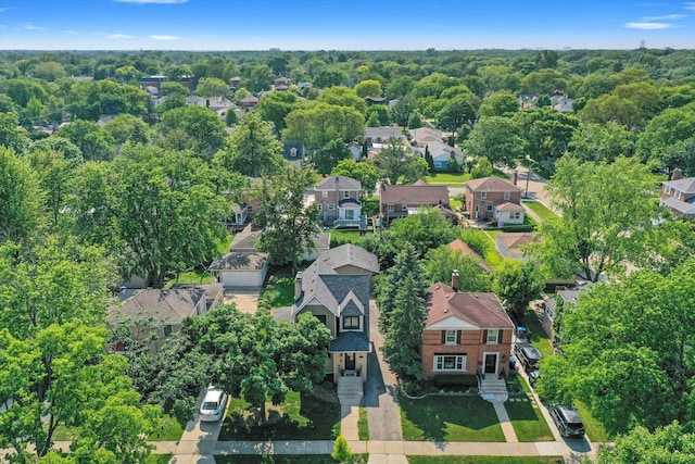 734 Forest Rd, La Grange Park, IL 60526 - view of green lawn with a garage and an outdoor structure