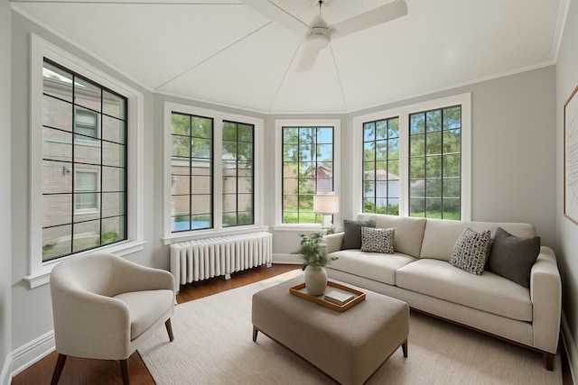 734 Forest Rd, La Grange Park, IL 60526 - sunroom with radiator